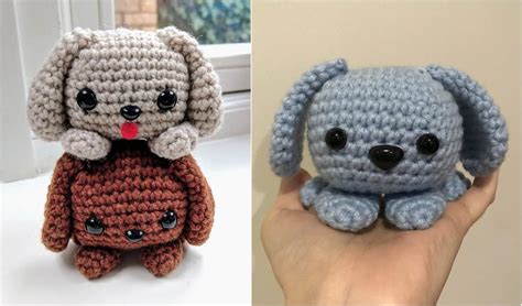 Easy Cube Puppy Dog Free Crochet Pattern - Your Crochet