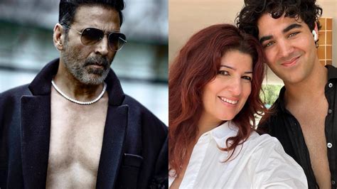 Akshay Kumar Und Twinkle Khanna Son