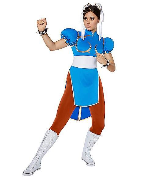 Adult Chun Li Costume - Street Fighter - Spirithalloween.com