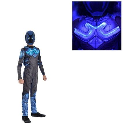 Kids' Light-Up Blue Beetle Costume - Blue Beetle Movie | Party City