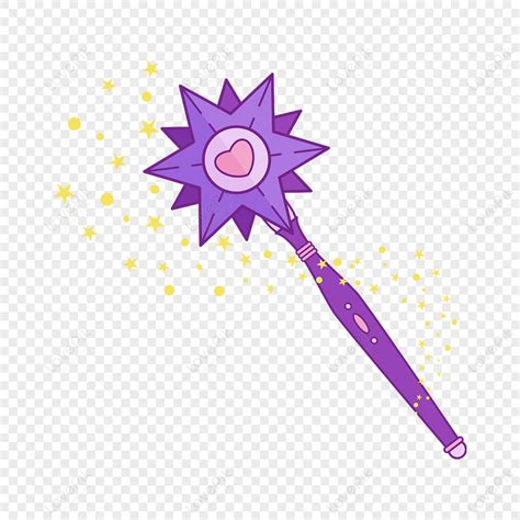 Purple Magic Wand Clip Art,starlight PNG Picture And Clipart Image For Free Download - Lovepik ...