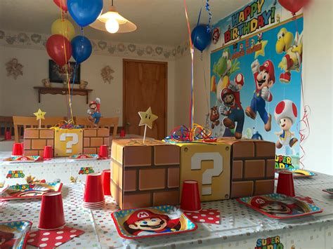 Mario Bros Birthday Decorations