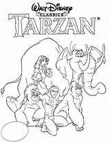 Tarzan Kleurplaat Colorat Kleurplaten Planse Desene Desenho Malvorlage  sketch template