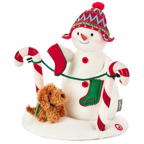 2017 Hallmark's Singing Snowman Collection | Hallmark christmas ...