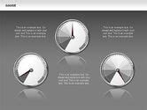 Gauge Stage Charts - Presentation Template for Google Slides and PowerPoint | #00389