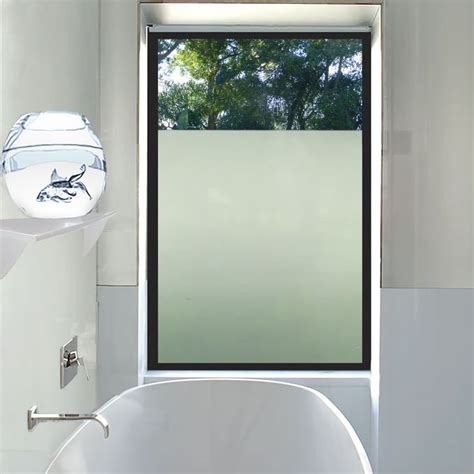 Get Shower Privacy with the Best #1 Frosted Faux Glass Window Film | Window in shower, Bathroom ...