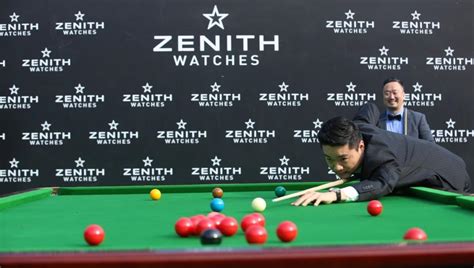 ZENITH ANNOUNCES STELLAR SNOOKER CHAMPION DING JUNHUI AS A GLOBAL BRAND ...