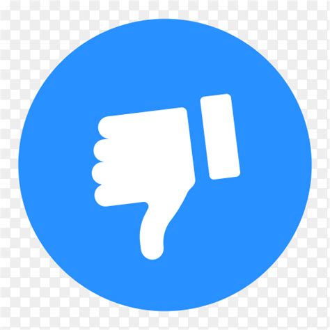 Facebook dislike icon premium vector PNG - Similar PNG