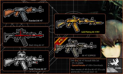 [4th Era] AK-47 Assault Rifle Set - CS2D Skin Pack by Ryxsen1421 on DeviantArt