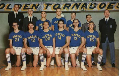 Golden Tornadoes 1960-1961 Team Pompano Beach, FL Postcard