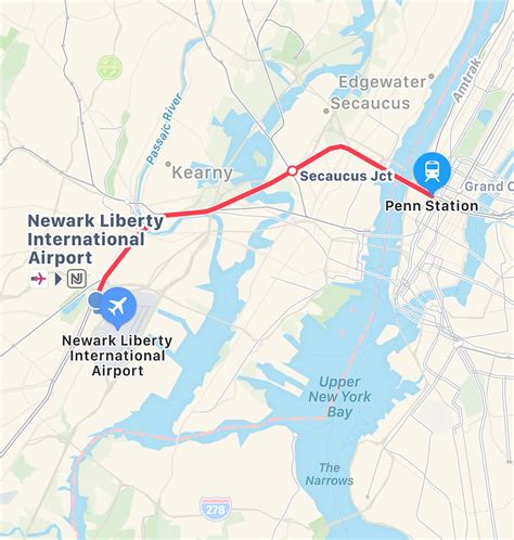 HOW TO GET FROM NEWARK AIRPORT TO NYC PENN STATION - NJ TRANSIT