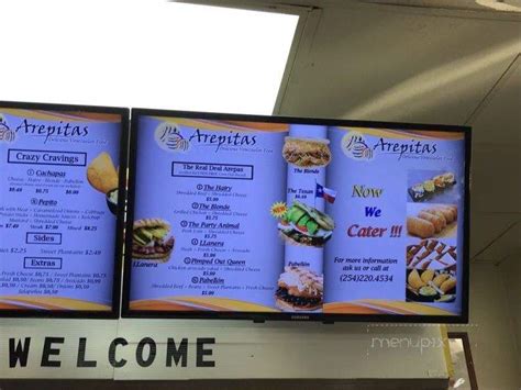 Online Menu of Arepitas, Killeen, TX