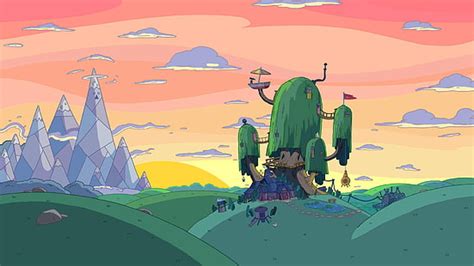 3840x2160px | free download | HD wallpaper: Adventure Time HD, adventure time finn's house ...