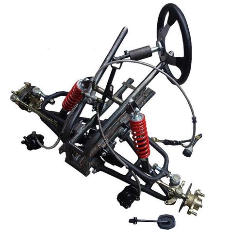 ATV GO KART KART DIY Motorrad Vorderachse Lenkung Suspension Struktur Unterstützung Swingarms ...