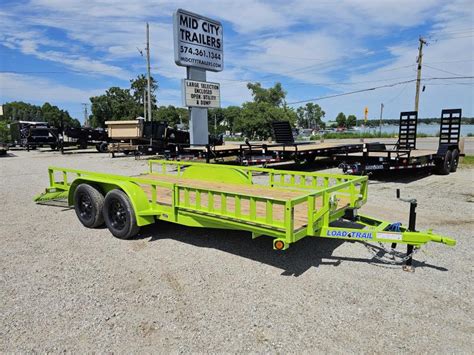 2024 Load Trail NEW 2024 LOAD TRAIL 83X16 UTILITY TRAILER SIDE LOAD RAMPS 7K Utility Trailer ...