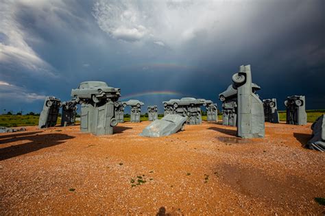 Carhenge in Alliance, Nebraska: Stonehenge Made of Cars - Silly America