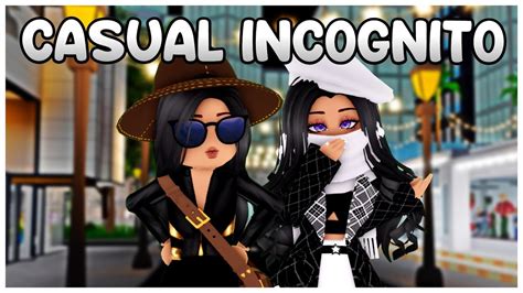 Casual Incognito Outfits | Royale High - YouTube