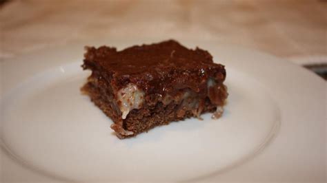 Chocolate Coconut Squares Recipe - Food.com