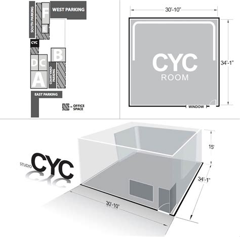 Four Corner Cyclorama Studio in Miami, Green & White CYC Wall