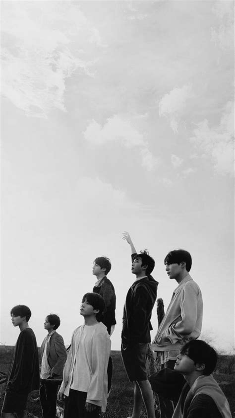 146 Bts Wallpaper Hd Black And White - MyWeb