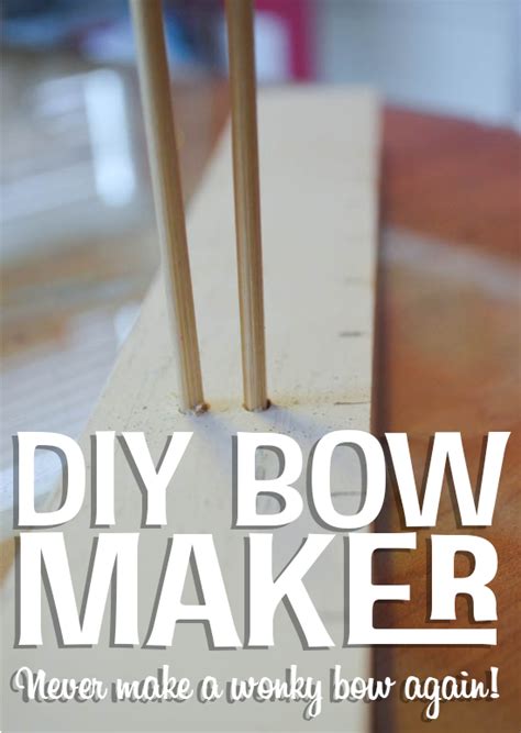 DIY Bow Maker that Saved My Bow-Making Life