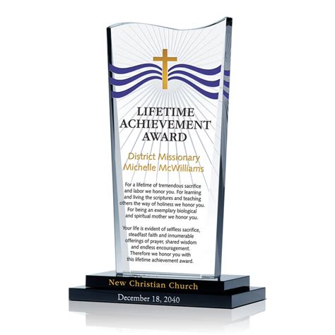 Christian Lifetime Achievement Award