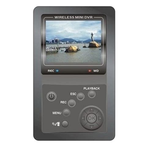 2 Channel HD Recorder 2.5 Inch Audio Video Recording Security Mobile DVR w/ TFT LCD SD Card ...