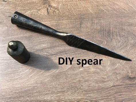 Spear hardware DIY kit viking spear craft kit viking do | Etsy