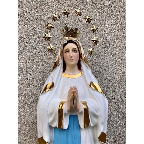 Our Lady of Lourdes 28" Mama Mary Statue | Shopee Philippines