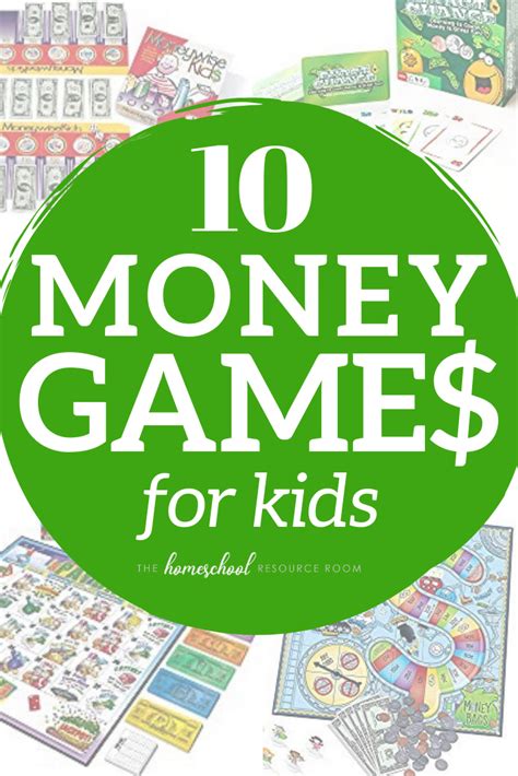 10 FUN Money Games for Kids! - The Homeschool Resource Room