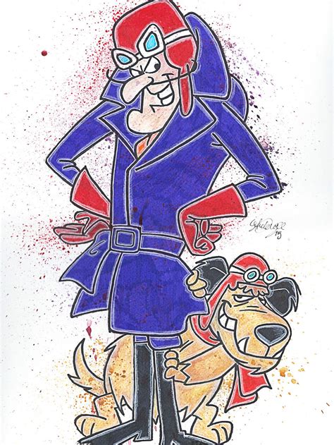 Dick Dastardly and Muttley by LukeFielding on DeviantArt