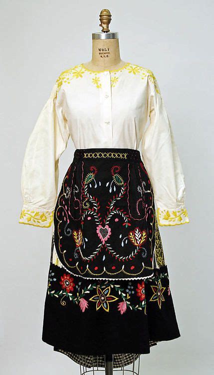 Ensemble 20th Century Portugal MET Rare Clothing, Folk Clothing ...