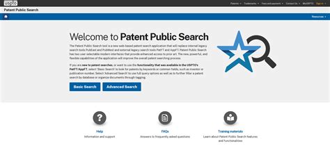 How Can I Find Patents with the USPTO’s Patent Public Search? » blue ...