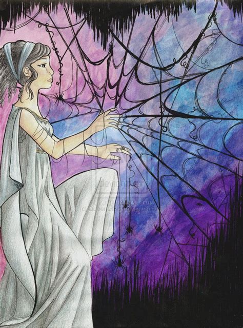 The Story of Arachne | Greek creatures, Surreal art, Greek myths stories