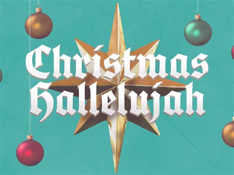 Christmas Hallelujah by Jared Tohlen on Dribbble