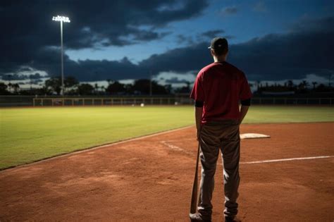 Free AI Image | Male baseball coach on the field