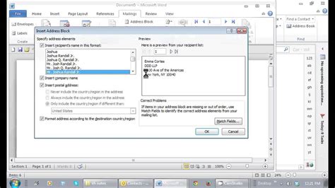 How Do You Insert an Address Book in Microsoft Word? : Tips for ...