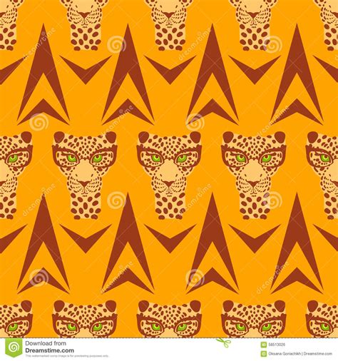 Leopard pattern stock illustration. Illustration of elegance - 58513026
