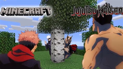 JUJUTSU KAISEN IN MINECRAFT!!! - YouTube