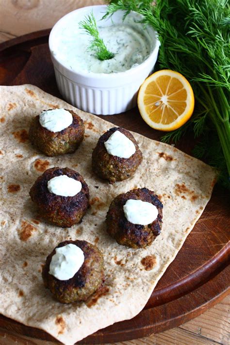 Cinnamon-Spiced Lamb Meatballs with Tzatziki | Feast on the Cheap