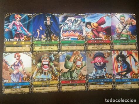 lote de 50 cards de la serie manga one piece co - Comprar Trading Cards antiguas en ...