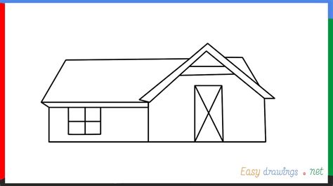 Farm House Drawing