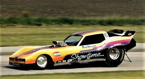 '77 Corvette Funny Car "Showtime" | Funny car drag racing, Drag racing ...