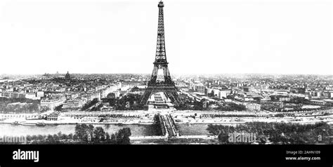 Panorama of Paris, France, early 1900s Stock Photo - Alamy