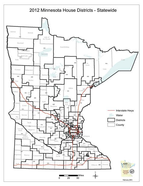 State redistricting information for Minnesota