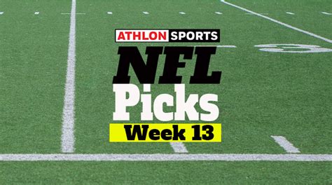 NFL Predictions: Week 13 Picks for Every Game - Athlon Sports