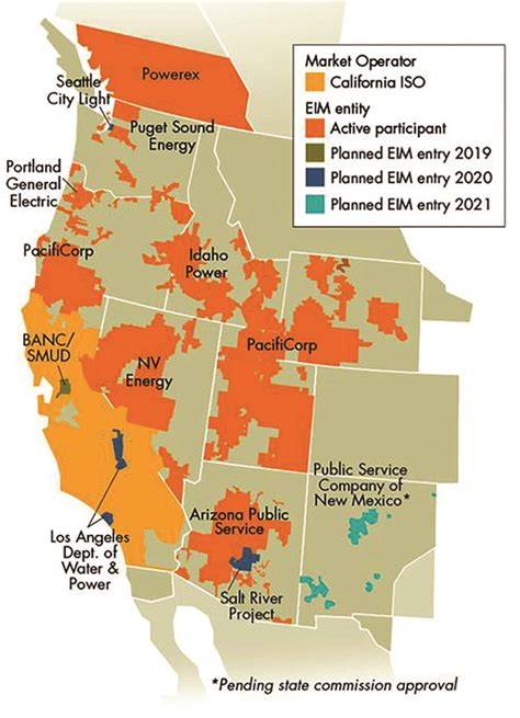 California Electric Grid Map