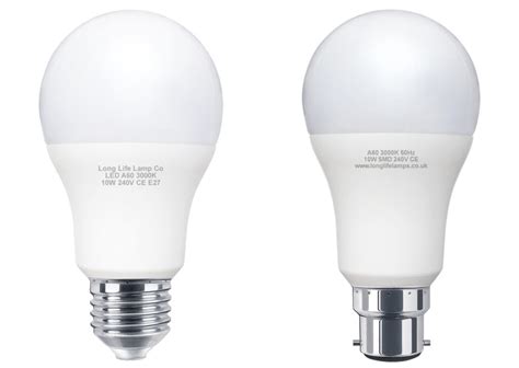 A60 LED Bulb 10W Cool White or Warm White E27 or B22