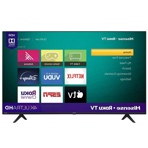 🔥Hisense 58" Class 4K UHD LED Roku Smart