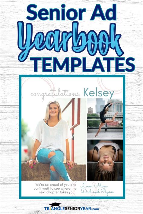 Senior Ad Templates for Yearbooks | Senior ads, Yearbook ad, Yearbook ad template